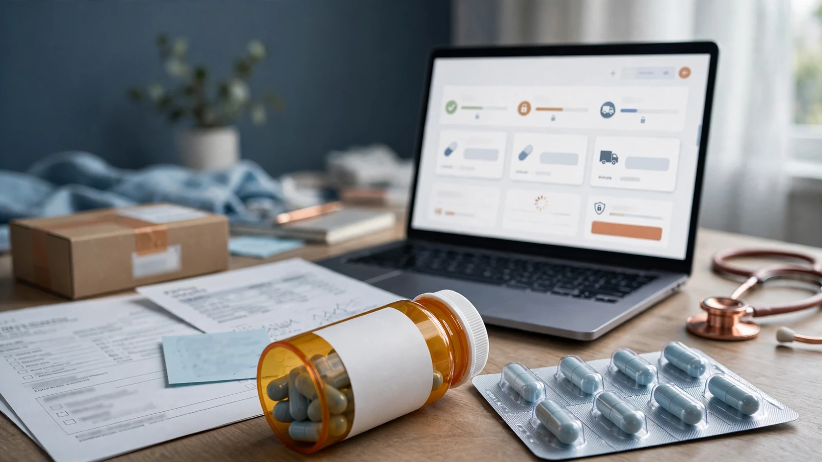A private clinical consultation shows laboratory results and partner-care notes used to select guideline-based STI treatment.