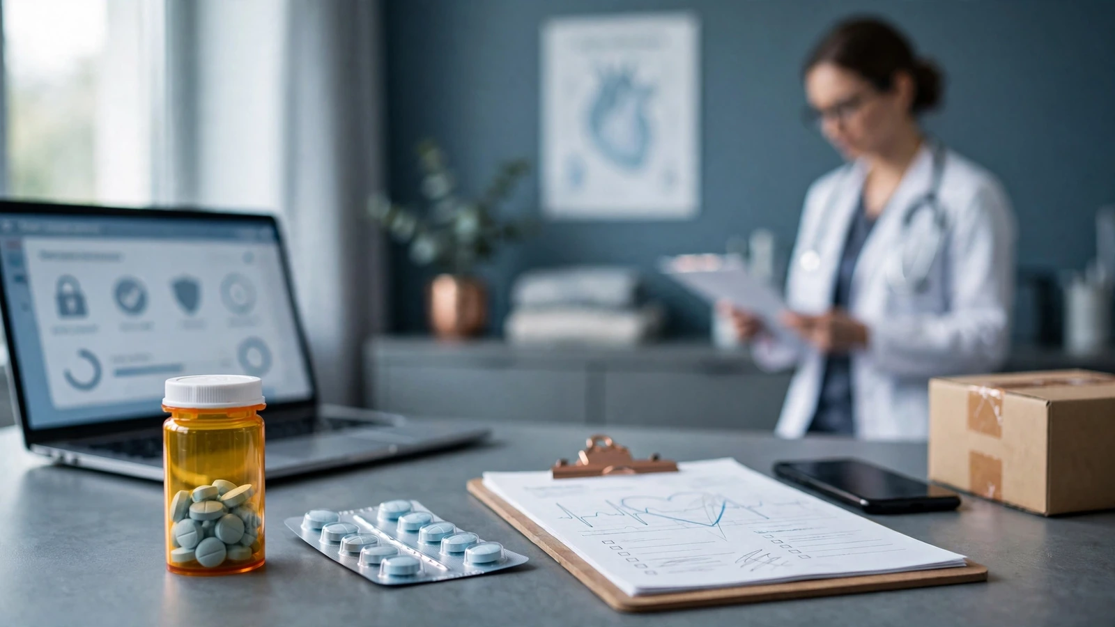 Private erectile dysfunction evaluation covering symptoms and cardiovascular health