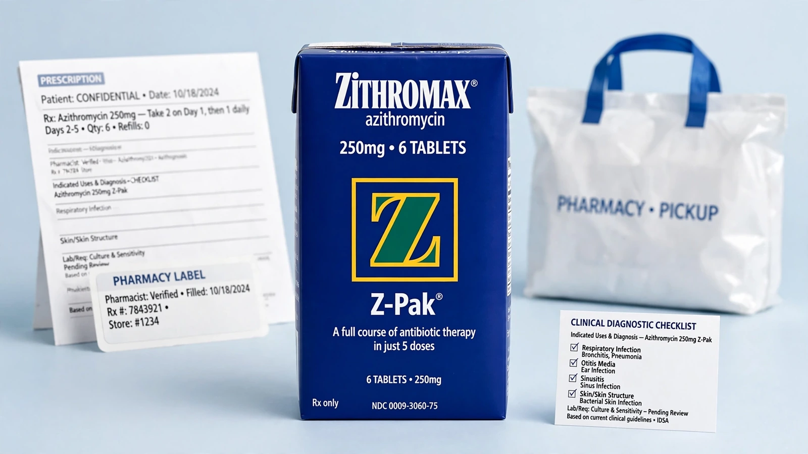 Zithromax and azithromycin pharmacy packaging for Azithromycin Uses Begin With the Right Diagnosis
