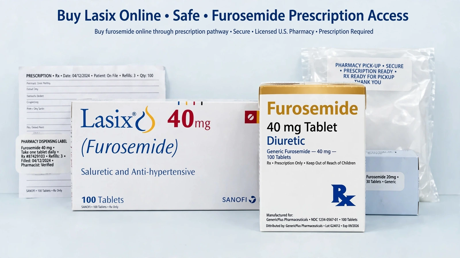 Lasix and furosemide pharmacy packaging for Buy Lasix Online With a Safe Furosemide Prescription Path